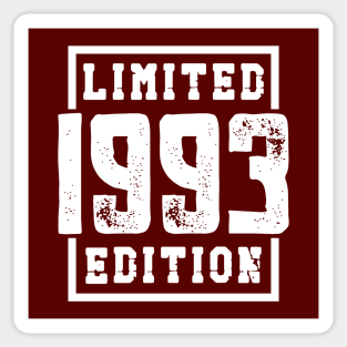 1993 Limited Edition Sticker